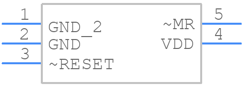 TPS3801K33DCKRG4 - Texas Instruments - PCB symbol