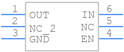 TPS72715YFFR - Texas Instruments - PCB symbol