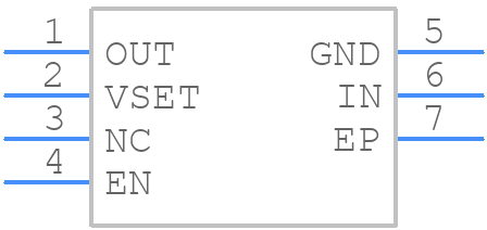 TPS728120150DRVR - Texas Instruments - PCB symbol