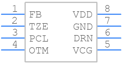 TPS92210DR - Texas Instruments - PCB symbol
