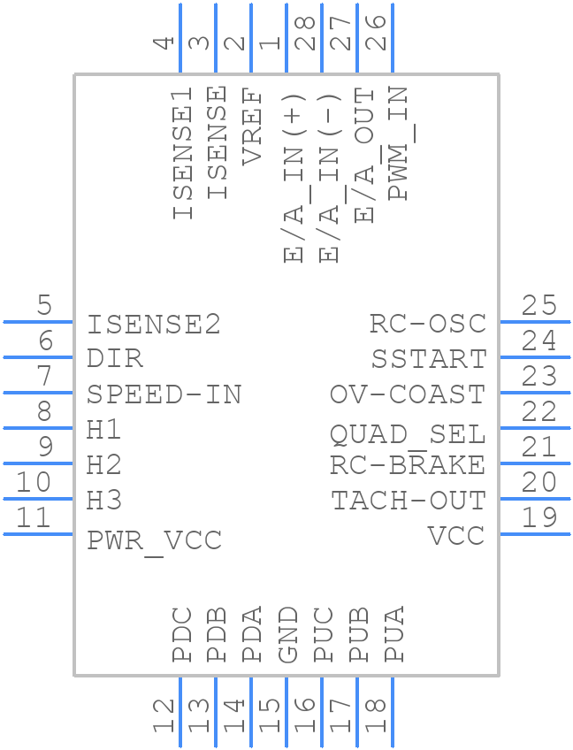 UC3625QG4 - Texas Instruments - PCB symbol