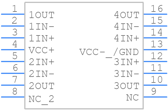 V62/09614-01XE - Texas Instruments - PCB symbol