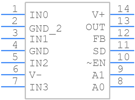 V62/09616-01XE - Texas Instruments - PCB symbol