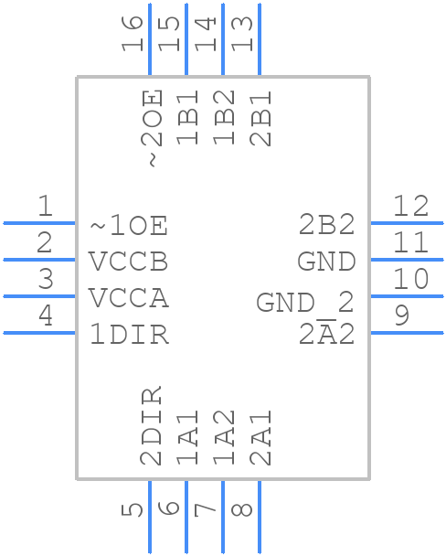 V62/09618-01XE - Texas Instruments - PCB symbol