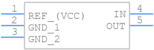 MAX9060EUK+T - Analog Devices - PCB symbol