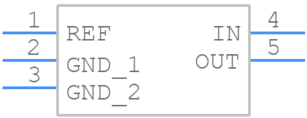 MAX9061EUK+T - Analog Devices - PCB symbol