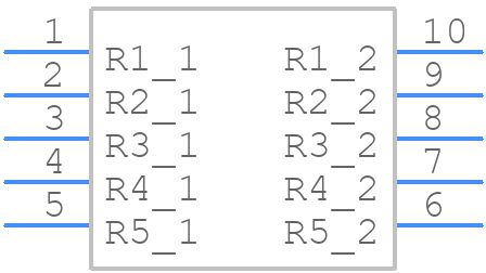 745C101103JP - CTS - PCB symbol