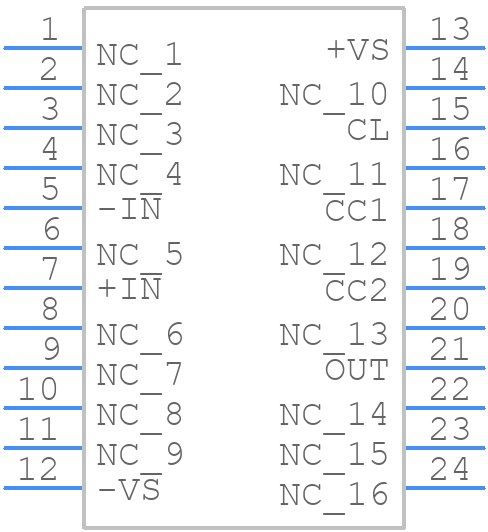 PA441DF - Apex Microtechnology - PCB symbol
