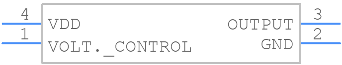CVCSO-914-1000 - Crystek - PCB symbol