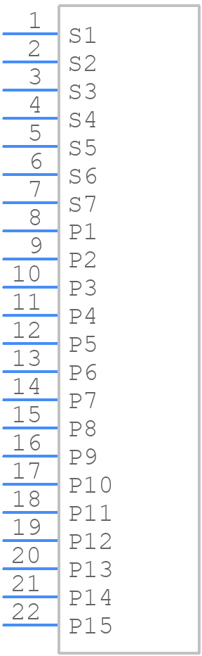 0877131001 - Molex - PCB symbol