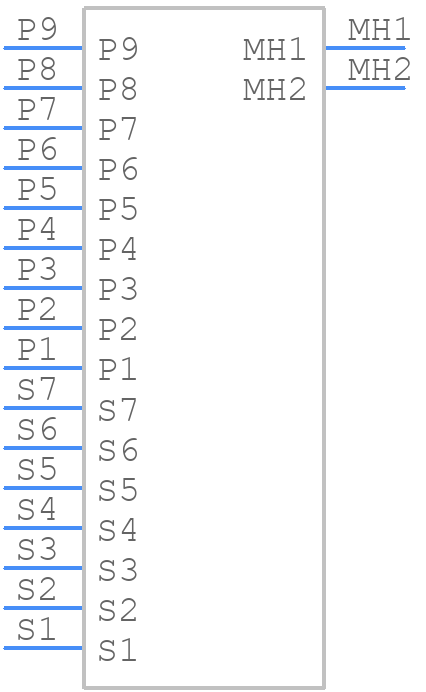 78320-0001 - Molex - PCB symbol