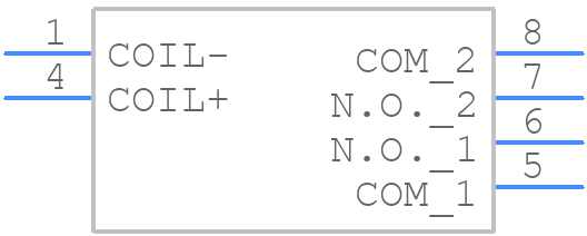ST2-DC3V-F - Panasonic - PCB symbol