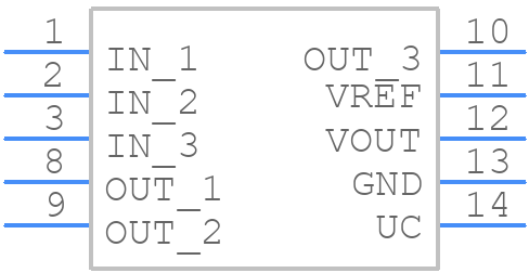 CASR 6-NP - LEM - PCB symbol
