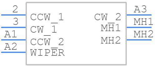 RK09K12C0A19 - ALPS Electric - PCB symbol
