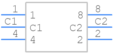 220AMC10R - CTS - PCB symbol