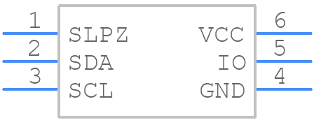 DS2483R+T - Analog Devices - PCB symbol