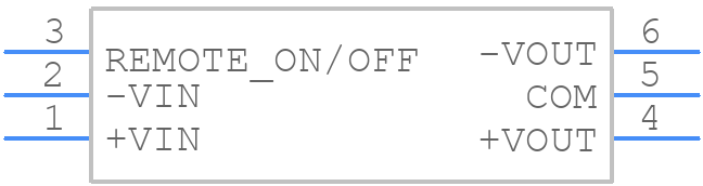 RDC40110D15 - XP POWER - PCB symbol