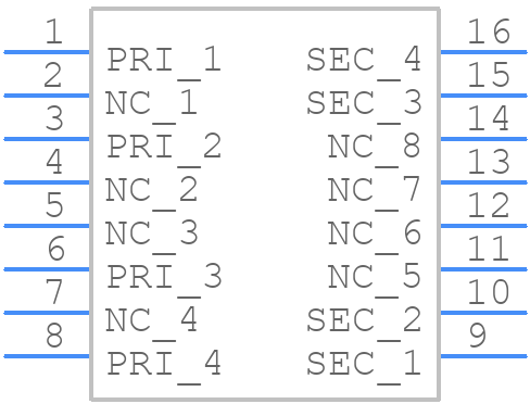 1213842 - RS Pro - PCB symbol