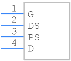 C3M0065100K - Wolfspeed - PCB symbol