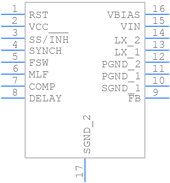 L6986 - STMicroelectronics - PCB symbol