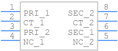 101D - Hammond Manufacturing - PCB symbol