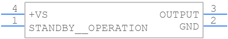 LFSPXO019082Reel - IQD - PCB symbol