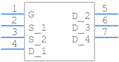IRF6646TRPBF - Infineon - PCB symbol