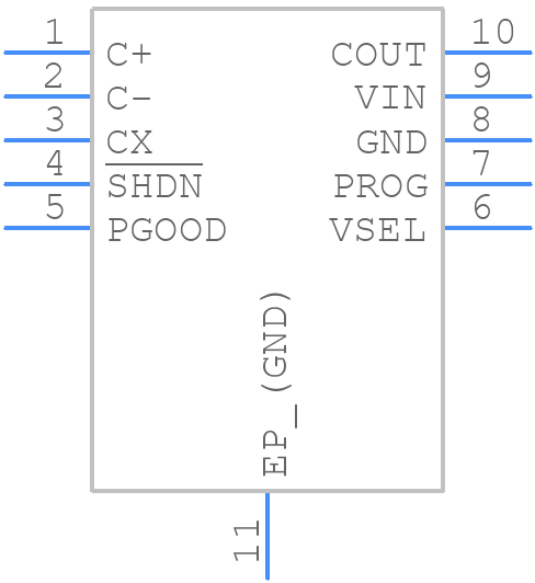 LTC3225EDDB#TRMPBF - Analog Devices - PCB symbol