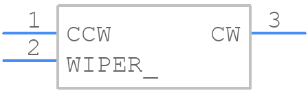 TS53YL101MR10 - Vishay - PCB symbol