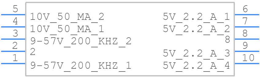 PA3855.005NLT - Yageo Group - PCB symbol