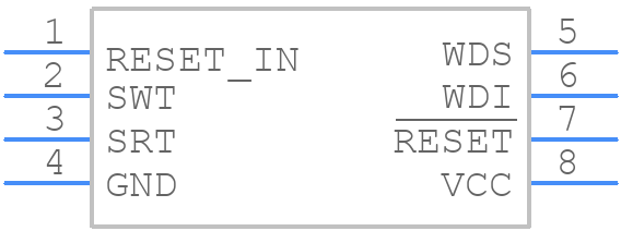 MAX6748KA+T - Analog Devices - PCB symbol