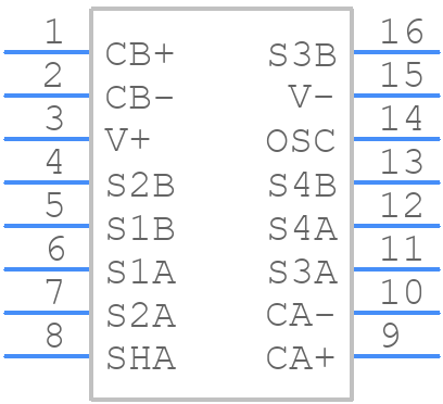 LTC6943IGN#PBF - Analog Devices - PCB symbol
