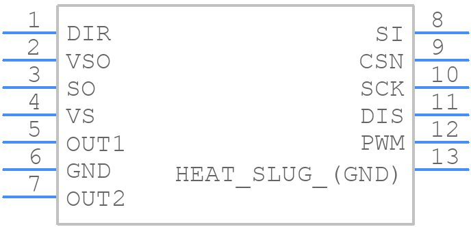 IFX9201SGAUMA1 - Infineon - PCB symbol