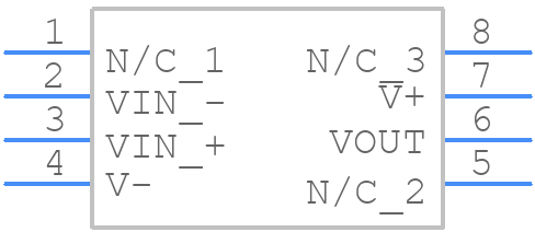 LMV641MA/NOPB - Texas Instruments - PCB symbol