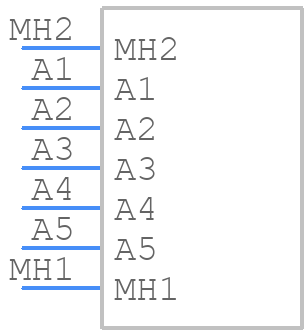 681S5W5103L001 - NorComp - PCB symbol