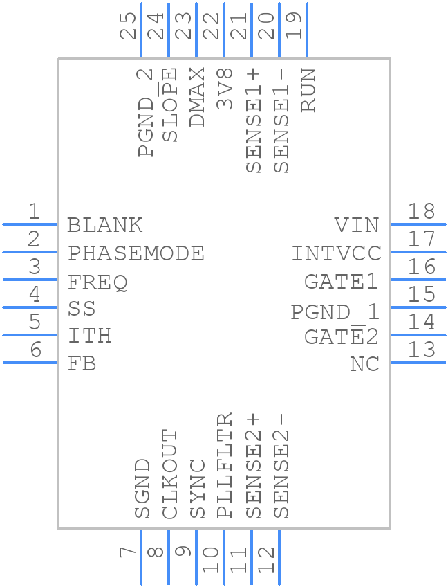 LTC3862EUH-2#PBF - Analog Devices - PCB symbol