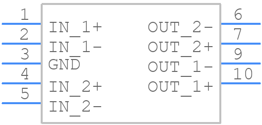 SP5001-04TTG - LITTELFUSE - PCB symbol