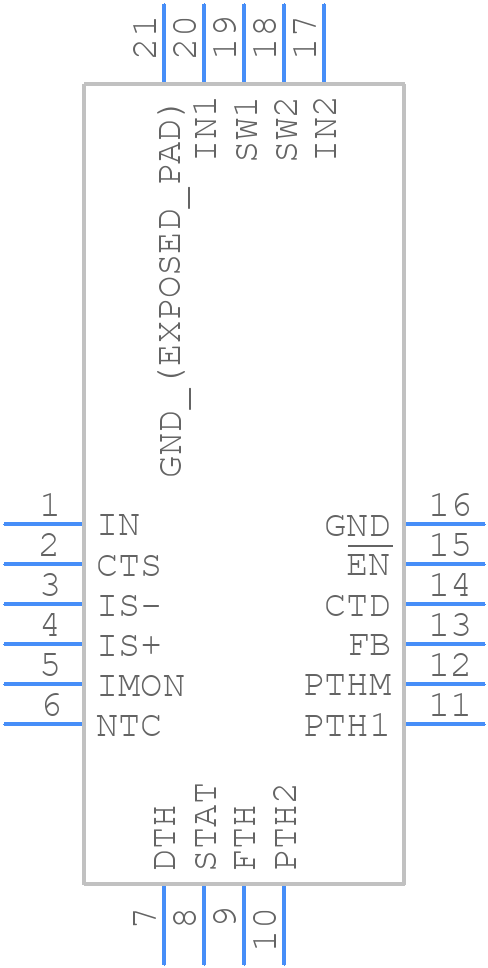 LTC4125EUFD#PBF - Analog Devices - PCB symbol