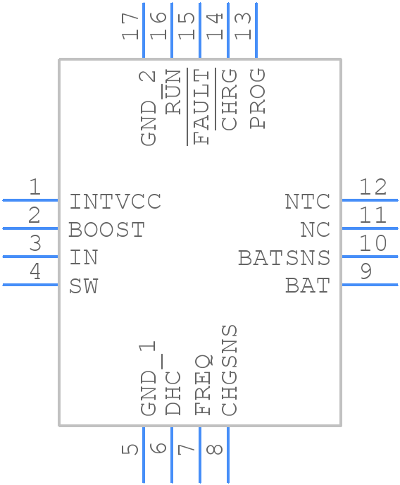 LTC4120EUD-4.2#PBF - Analog Devices - PCB symbol
