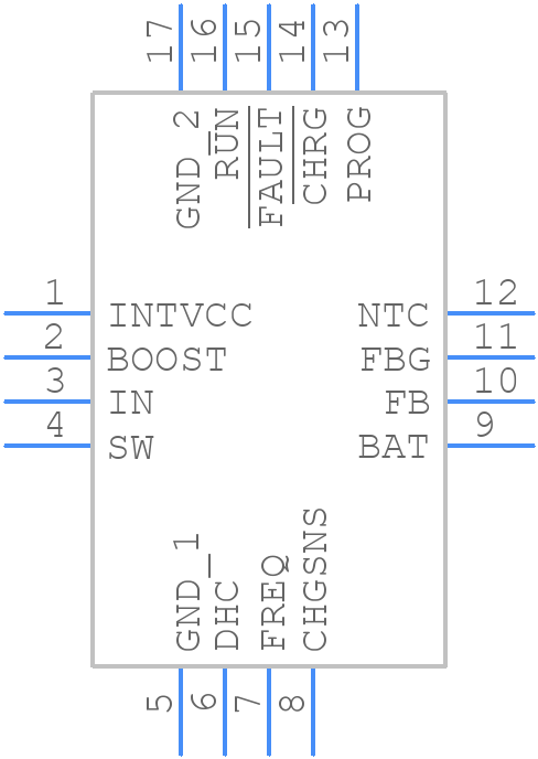 LTC4120IUD#TRPBF - Analog Devices - PCB symbol
