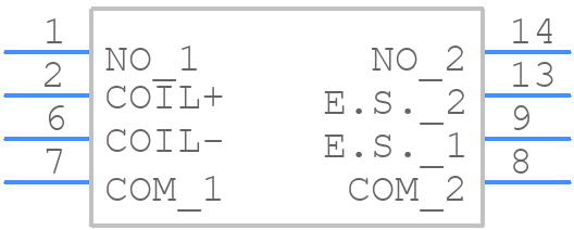 HE721A2410 - LITTELFUSE - PCB symbol