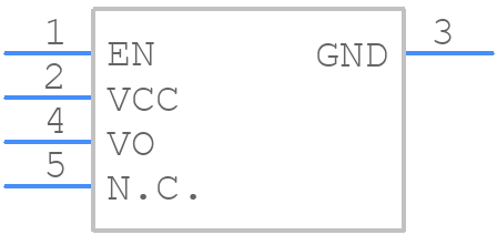 BD70FC0WFP-E2 - ROHM Semiconductor - PCB symbol