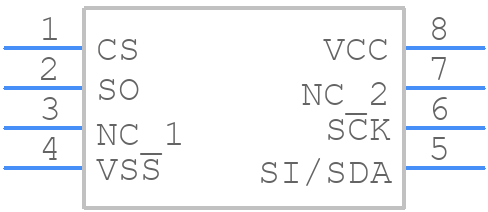 ATAES132A-SHEQ-T - Microchip - PCB symbol