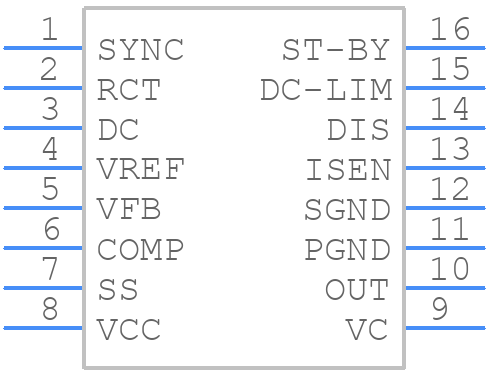 L5991AD - STMicroelectronics - PCB symbol