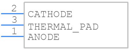 GW CSSRM2.PM-N1N3-XX57-1 - ams OSRAM - PCB symbol
