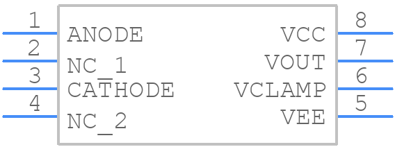 ACPL-H342-060E - Avago Technologies - PCB symbol