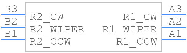 RK27112A00CC - ALPS Electric - PCB symbol