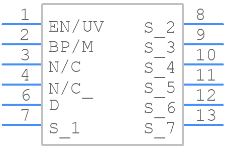 TNY290KG-TL - Power Integrations - PCB symbol
