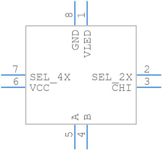 AEDR-8501-102 - Avago Technologies - PCB symbol