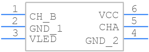 AEDR-8300-1P2 - Avago Technologies - PCB symbol
